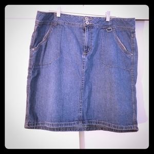 Faded Glory Denim skirt